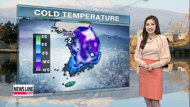 Clear skies with cold temperatures