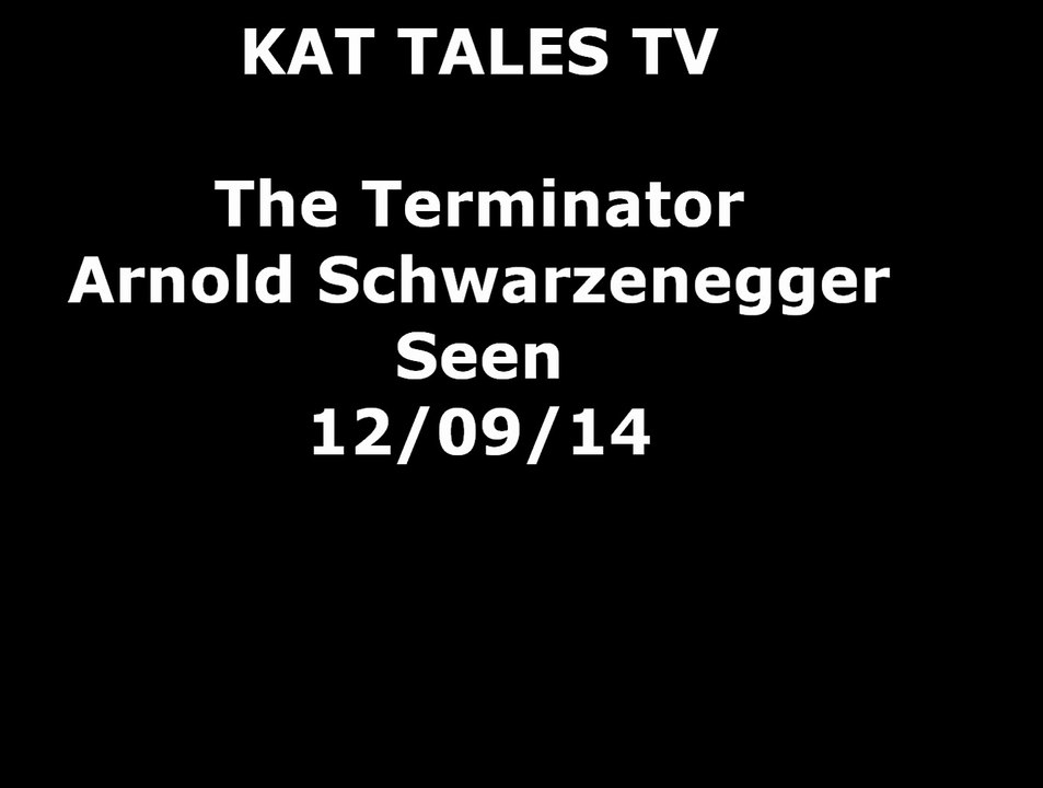 The Terminator Arnold Schwarzenegger Seen