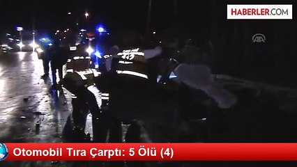 Mersin'de Trafik Kazası: 5 Ölü