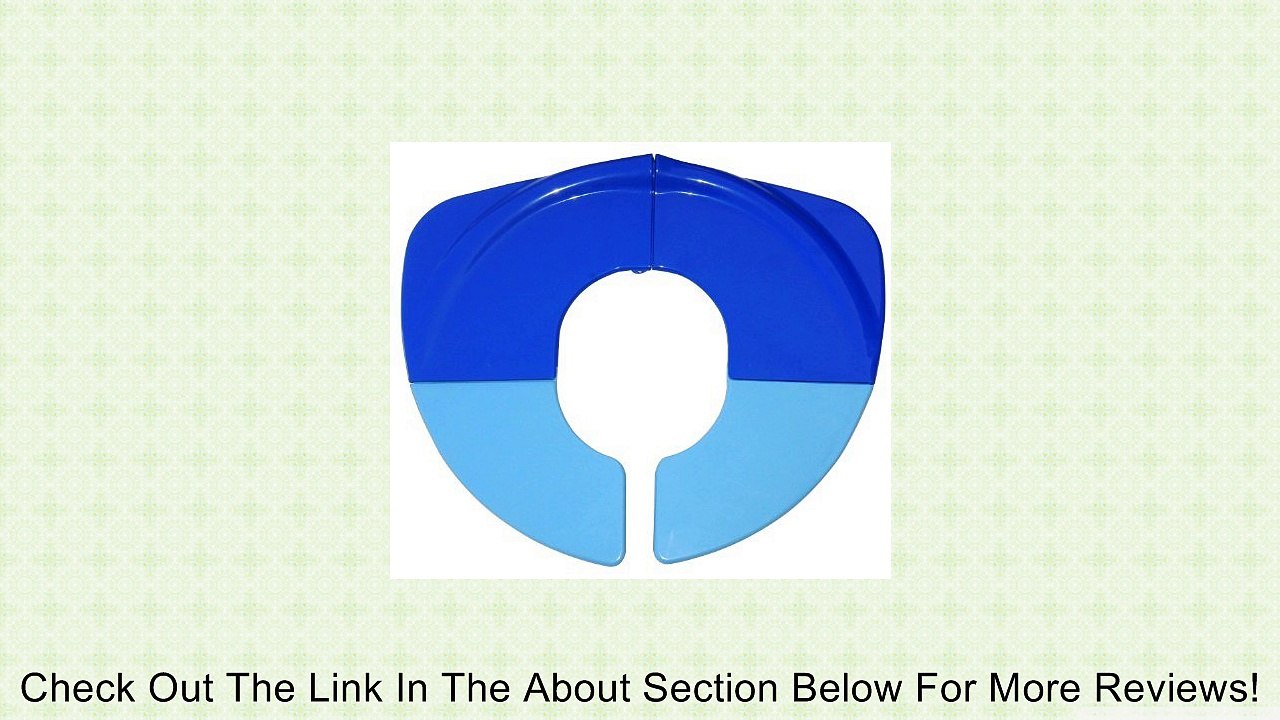 BeBeLove Folding Baby Toilet Seat (DARK BLUE/LIGHT BLUE) Review