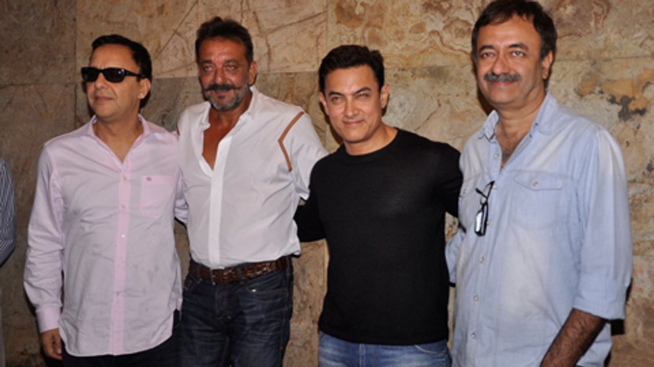 (Video) Sanjay Out Of Jail, Watches PK with Aamir Khan