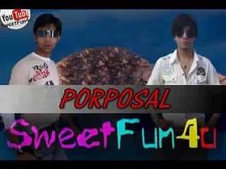 Beautifull Purposing Funny Girl Video