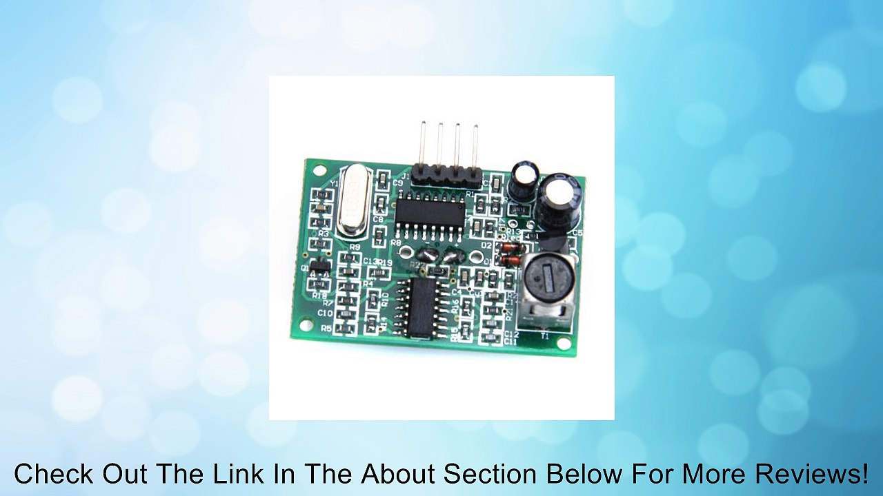 Waterproof Ultrasonic Distance Measuring Module Review