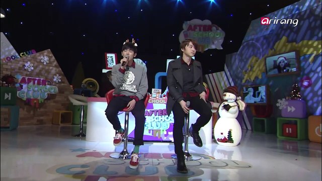 After School Club Ep130C09 Eric Nam and Moon (Have yourself A Merry Little Christmas