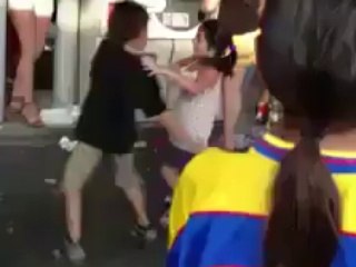 Cute Kids Dancing on Street