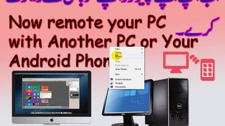 How to Remote Computer With Another Computer/Android phone