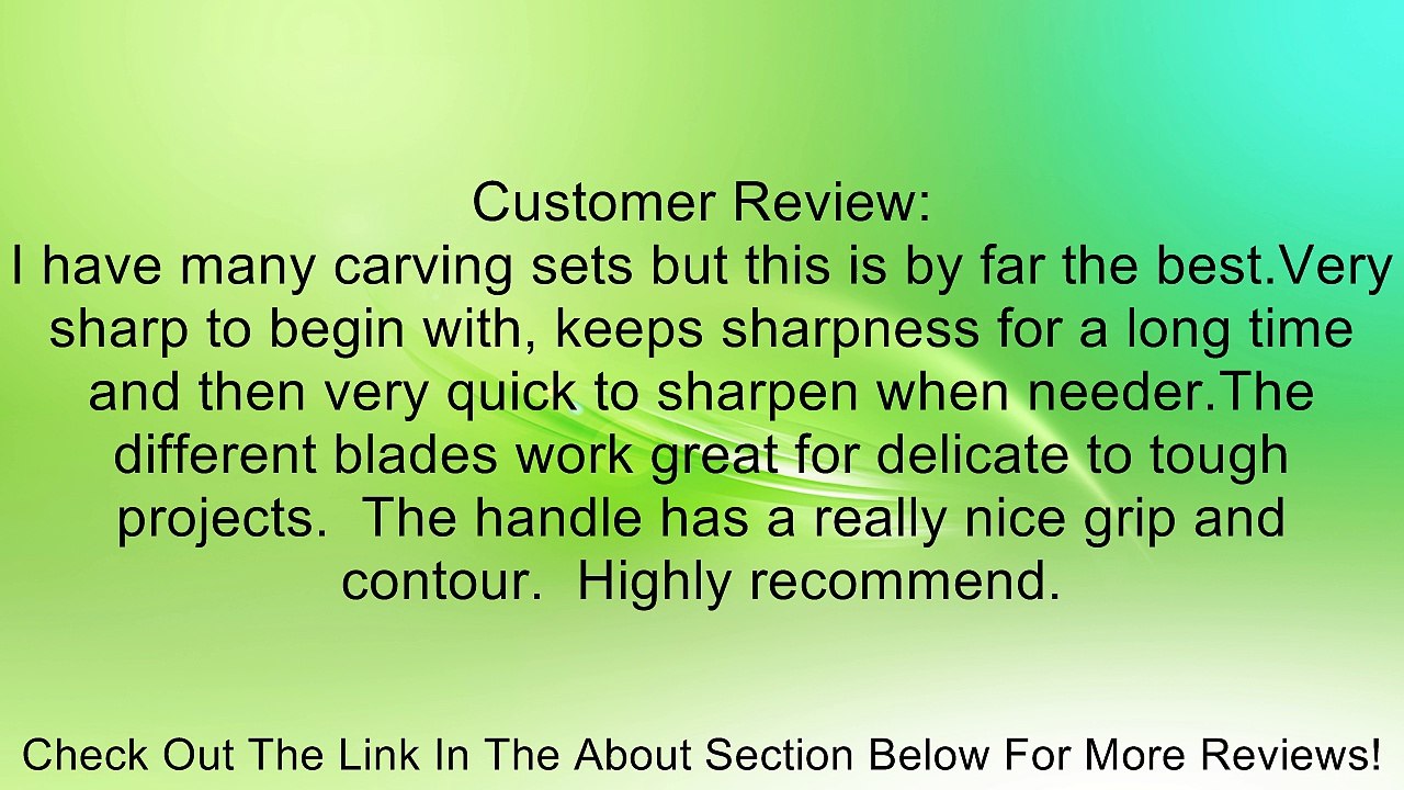 Warren Wood Carving Cutlery Set / Made in USA Review