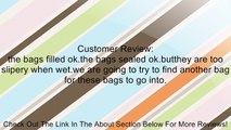 Hercules Bags 10 Clear Plastic Self-adhesive Sand Bags Review