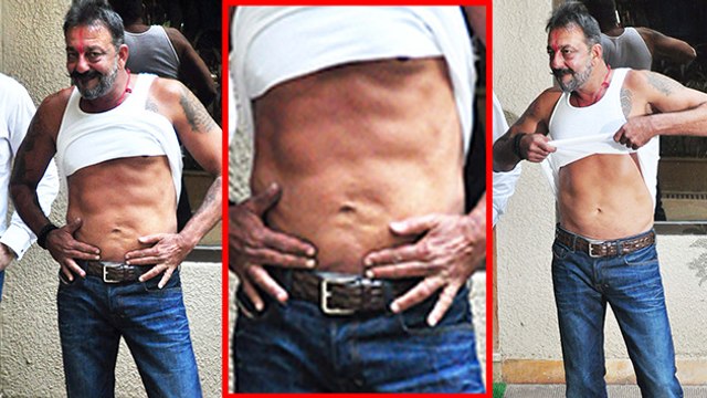 Sanjay Dutt Beats Shahrukh Khan Makes 8 Pack Abs