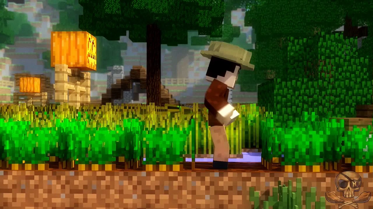 ♫ 'War' - A Minecraft Parody song of 'Burn' By Ellie Goulding 'Animated Minecraft Parody'(1)