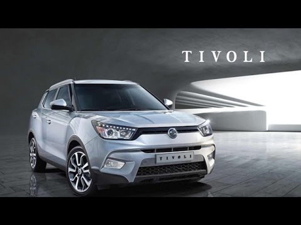 SsangYong-Mahindra Compact SUV Tivoli Unveiled