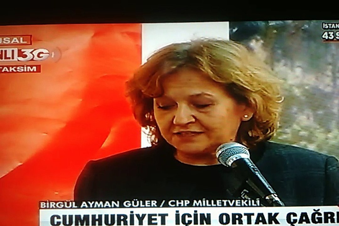 TÜRK KAMU OYUNA DUYURU BİRGÜL AYMAN GÜLER