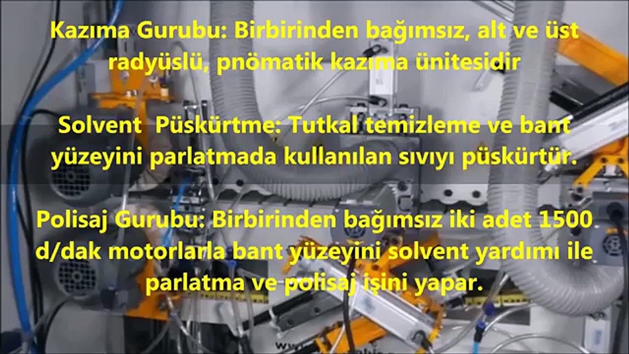 2600 Kenar Bantlama Makinesi