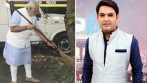 Kapil Sharma Participates In 'Swachh Bharat Abhiyaan' !!