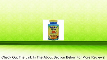 Malic Acid 800 mg 100 Veg Caps Review