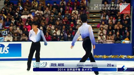 第4グループ6分間練習 2014 Japanese Nationals Men's Warm-up group4