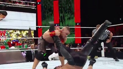 John Cena vs. Seth Rollins - Raw - 22 December 2014