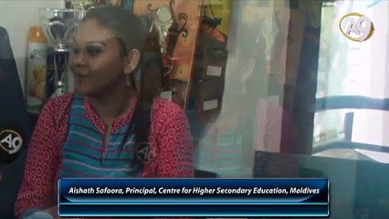 Aishath Safoora, Principal, Centre for Higher Secondary Education, Maldives