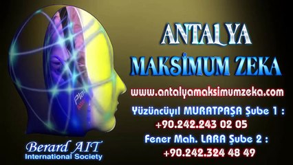 Hızlı Okuma Antalya - Maksimum Zeka - 2015