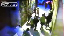 VIDEO: Palestinian resistance fighter stabs two armed Israeli occupiers in Jerusalem