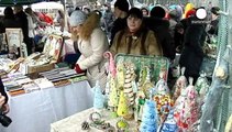 Donetsk intenta recuperar el espíritu navideño tras meses de guerra en el este de Ucrania