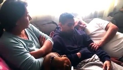 Emotional Moment Son Makes Parents Cry By Paying Off Their Mortgage