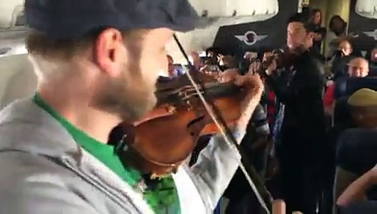 Dueling Violins: In Flight