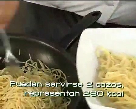 Dieta Comidas Adelgazantes, Espaguetis, Video Receta