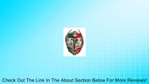 SIN CARA Youth Lucha Libre Wrestling Mask - KIDS Costume Wear - Red/Green Review