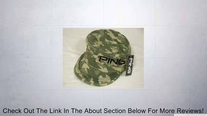 Ping Men's Ranger Cap (DIGITAL CAMO, One Size, 2012, LIMITED EDITION) Hat NEW Review