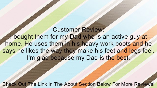 Magna Power Therapeutic Massage Insoles - Men Review