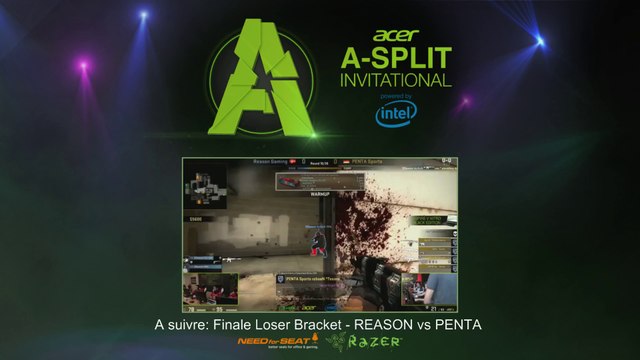 TakeTV Invitational - Finale LB - Penta Sports vs Reason Gaming - Cache - 1ère map