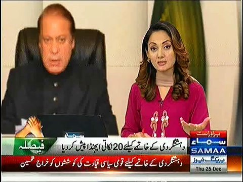 Deyshat Gardi K Khatmay K Liye Wazir e Azam Ka 20 Nakati Agenda