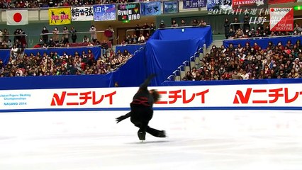 日野龍樹 Ryuju Hino - 2014 Japanese Nationals SP
