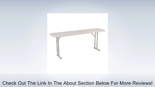 Blow-Molded Plastic Folding Training Table (18