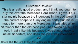 Mercedes Benz Hood Pad Insulation by GK Review