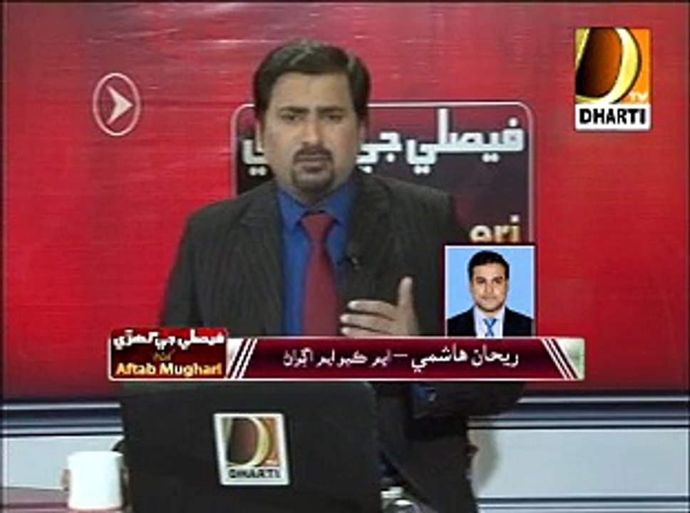 Faisley Ji Ghari with Aftab Mugheri 25-12-2014 On Dharti TV