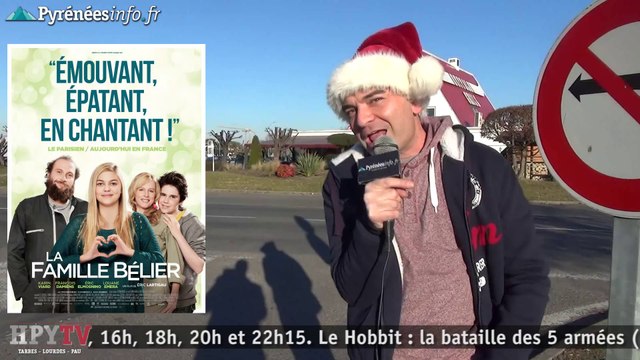 [HPyTv] Ciné Tarbes, le mag cinéma (24 décembre 2014)
