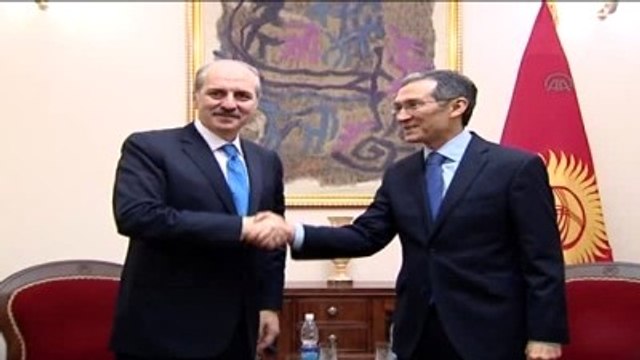 Başbakan Yardımcısı Kurtulmuş, Kırgızistan Başbakan Otorbayev Tarafından Kabul Edildi