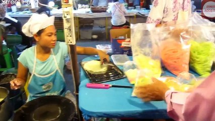 street food - Girl Market foods Singapore lady best Street food_(new)