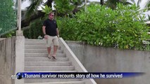 Tsunami survivor recounts story of how he survived