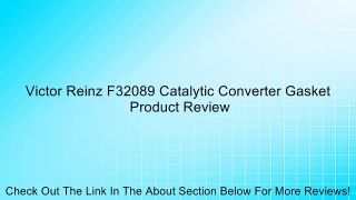 Victor Reinz F32089 Catalytic Converter Gasket Review