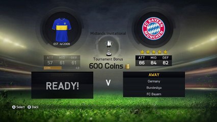 Xbox One - Fifa 15 - Ultimate Team - Midlands Invitational - Final vs Bayern Munich