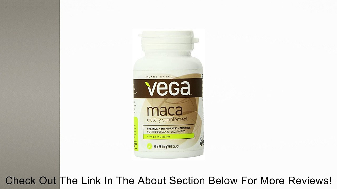 Vega Maca,Vegicaps, 750mg Review