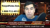 Orlando Magic vs. Cleveland Cavaliers Free Pick Prediction NBA Pro Basketball Odds Preview 12-26-2014