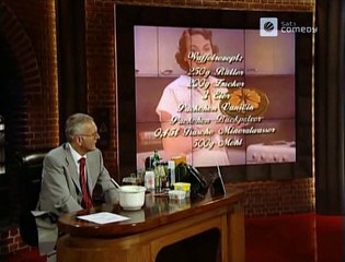 Die Harald Schmidt Show - 1349 - 2003-12-02 - Barbara Eligmann, Waffeln backen