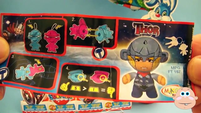 Kinder Surprise Eggs Marvel Superhero Train plus Giant Maxi Egg Candy Toys Unboxing and Opening Yo