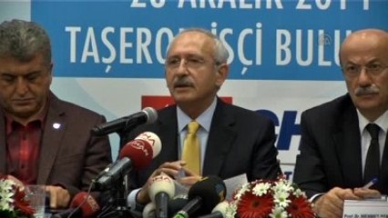 Kılıçdaroğlu, Taşeron İşçilerle Buluştu