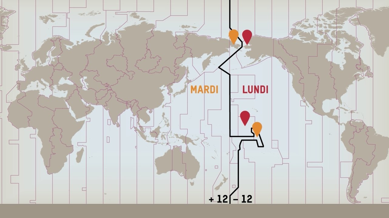 Comprendre l'étrange découpage des fuseaux horaires en 5 minutes