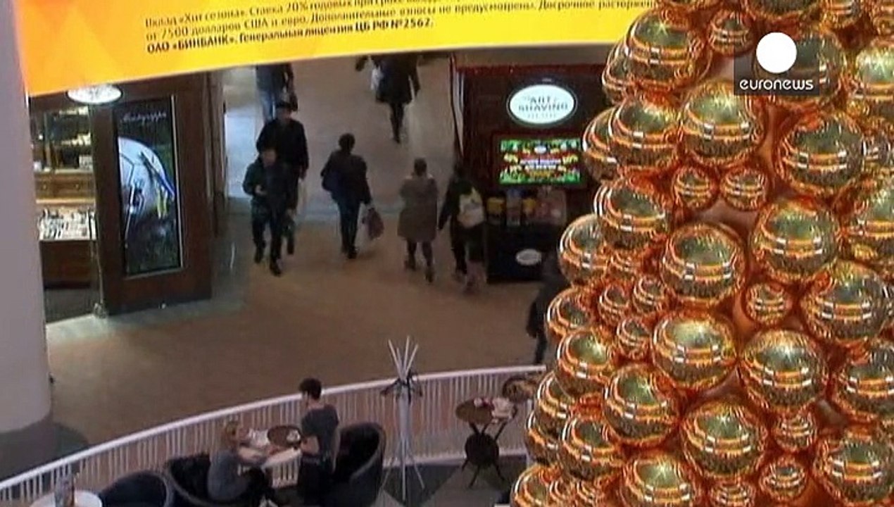 Kurz vor dem russischen Neujahrsfest: Einkaufen in der Krise